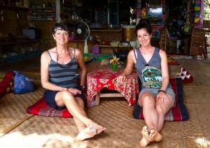 My Mom & I in Thailand